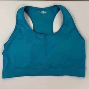 32 Degree Cool Turquoise Sports Bra Size M/M